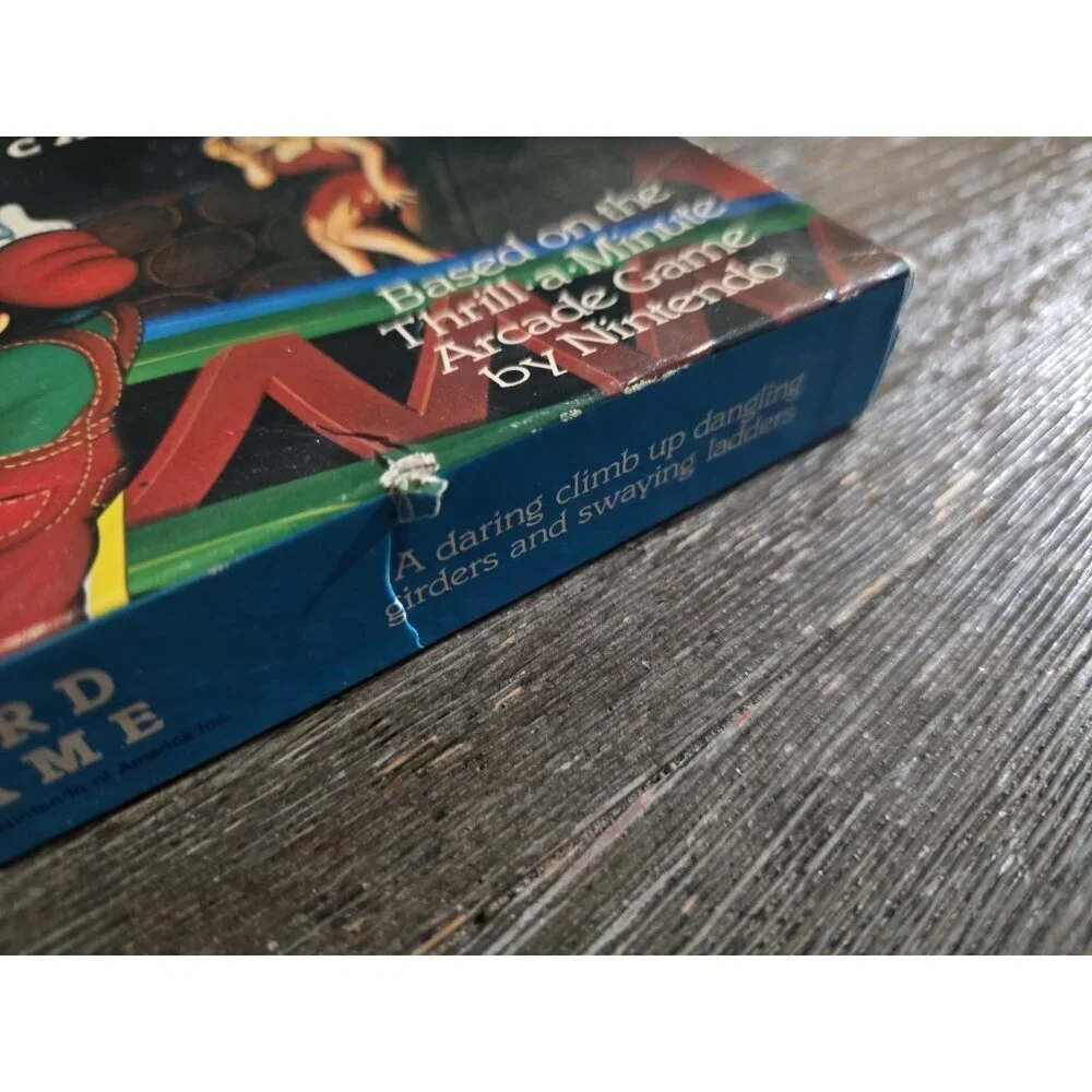 Donkey Kong Card Game Vintage 1983 Milton Bradley 4323